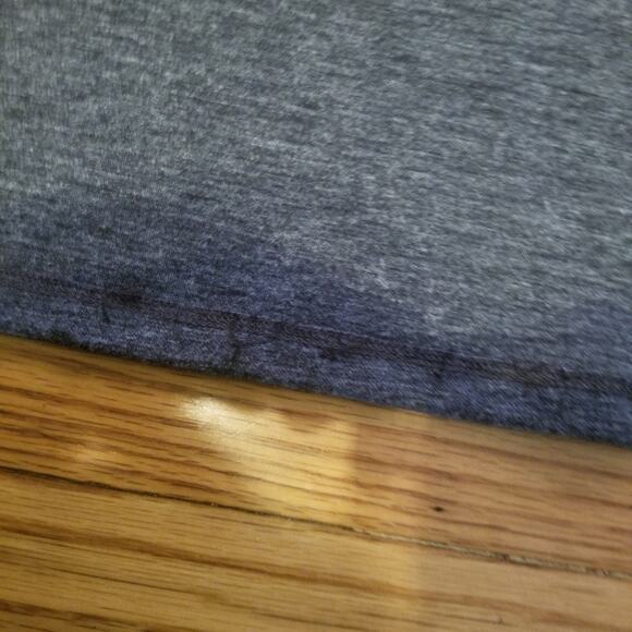 LOFT Gray Cold Shoulder Dress with Ruffle Detail – Long Sleeve Size XS - Picture 5 of 11